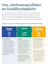 Uitleg uitstroomprofielen en kwalificatieplicht leerlingen in het vso